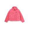 Embroidered Logo Warm Lamb Fleece Sports Down Jacket Women Jacket Antique-Pink DD4655-622