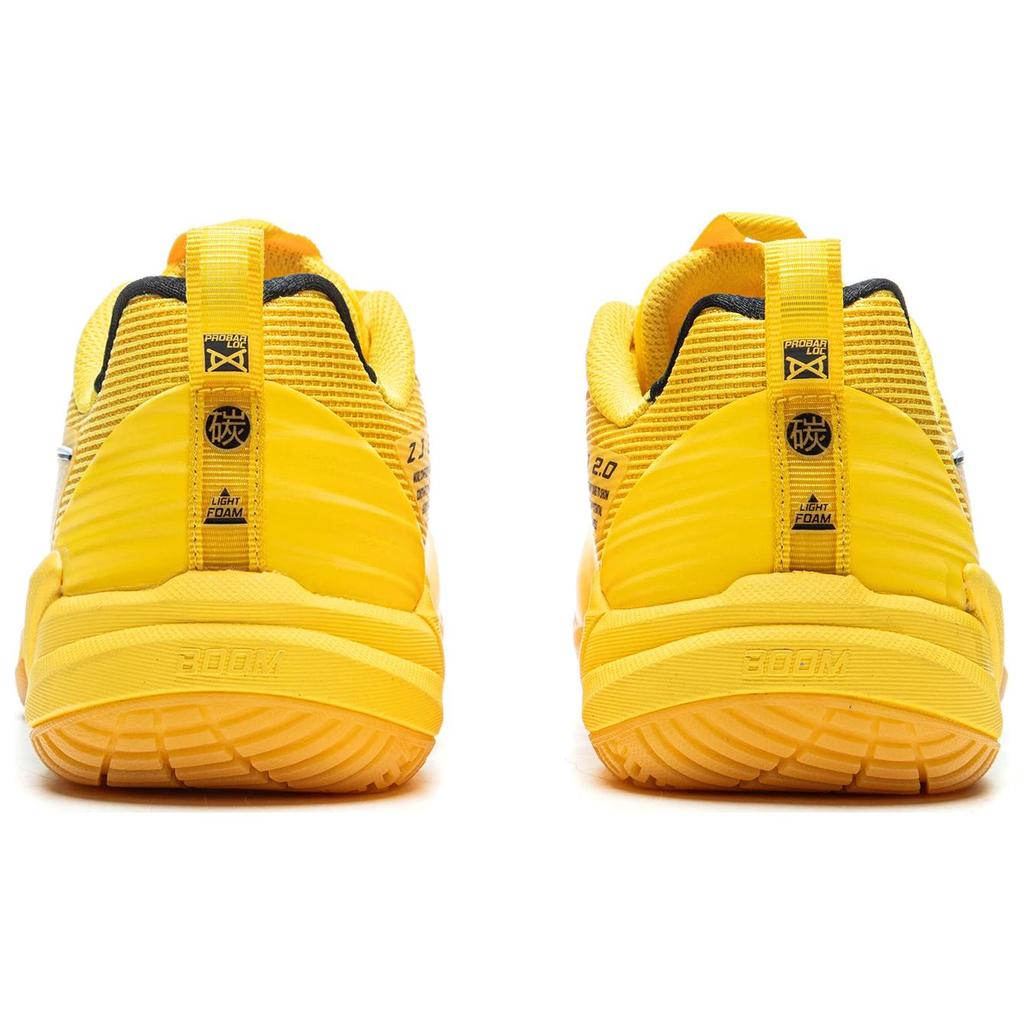 Li Ning Halberd 2 Синтетическая кожа Удобные и модные Нескользящие Износостойкие Низкие Бадминтонные кроссовки AYZU019-4