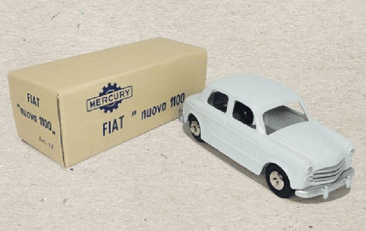 Mercury 1/48 Fiat Nuova 1100 1955 Белый FIAT NUOVA 1100 Hachette MERCURY Переиздание Литая модель