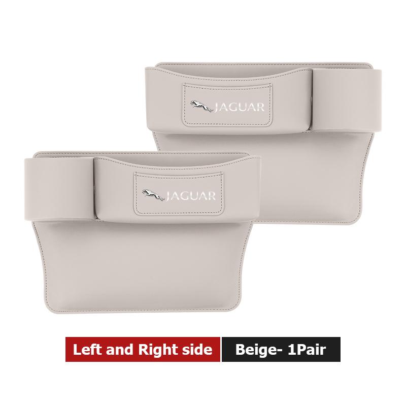 For Jaguar Car Seat Gap Storage Box Water Cup Holder Phone Holder Card Bag XF XJ XFR XKR S-Type F-Type X-Type F-Pace I-Pace SS19
