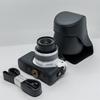Чехол-сумка из искусственной кожи для камеры Nikon J1 J2, защитный чехол для всего корпуса с ремешком