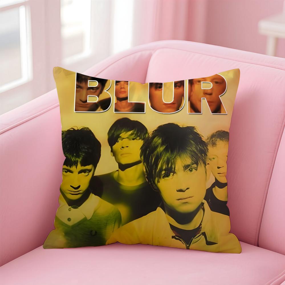 Чехол для подушки с изображением солиста группы Blur, крутой, удобный, двусторонний. Идеально для автомобиля, дивана, спальни и не только.