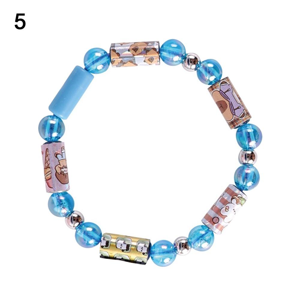 Shareable Sticker Toy Bracelet DIY Bracelet Beaded Toys New Stickers Beaded Children