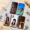 Испанская актриса М-Мария Педраса Чехол для телефона Samsung S25, S24, S21, S22, S23, S30, Ultra, S20, Plus, Мягкий силиконовый черный чехол
