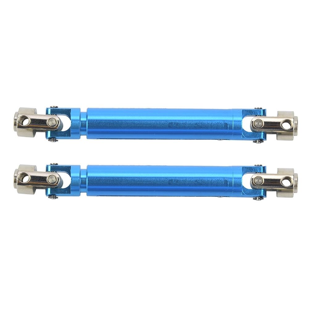Alloy Drive Shaft Kit RC Car Upgrade Parts for RGT 86100 1/10 RC Crawler (Blue)