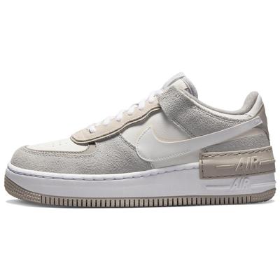 Air Force 1 Shadow Grey Флисовые женские кроссовки Summit-White White FB7172-111