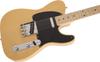 Fender Электрогитара Сделано в Японии Традиционные 50-е Клен Butterscotch Blonde Telecaster®, Накладка грифа,