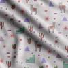 Soimoi Llama Alpaca Print,  Cotton Cambric, Quilting Fabric Sold by The Yard 42 Inch Wide, Medium Weight Cotton Fabric, Sewing  Supplies,