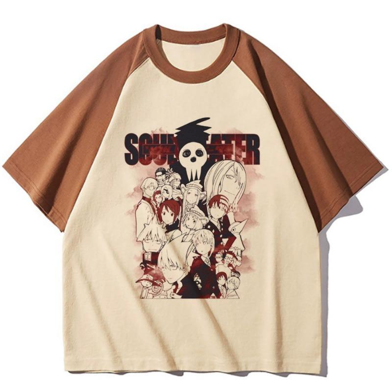 Soul Eater shirt teen Digital Colorful 2000s University Retro Psychedelic top tees aesthetic graphic Pop Culture Trendy Graphic