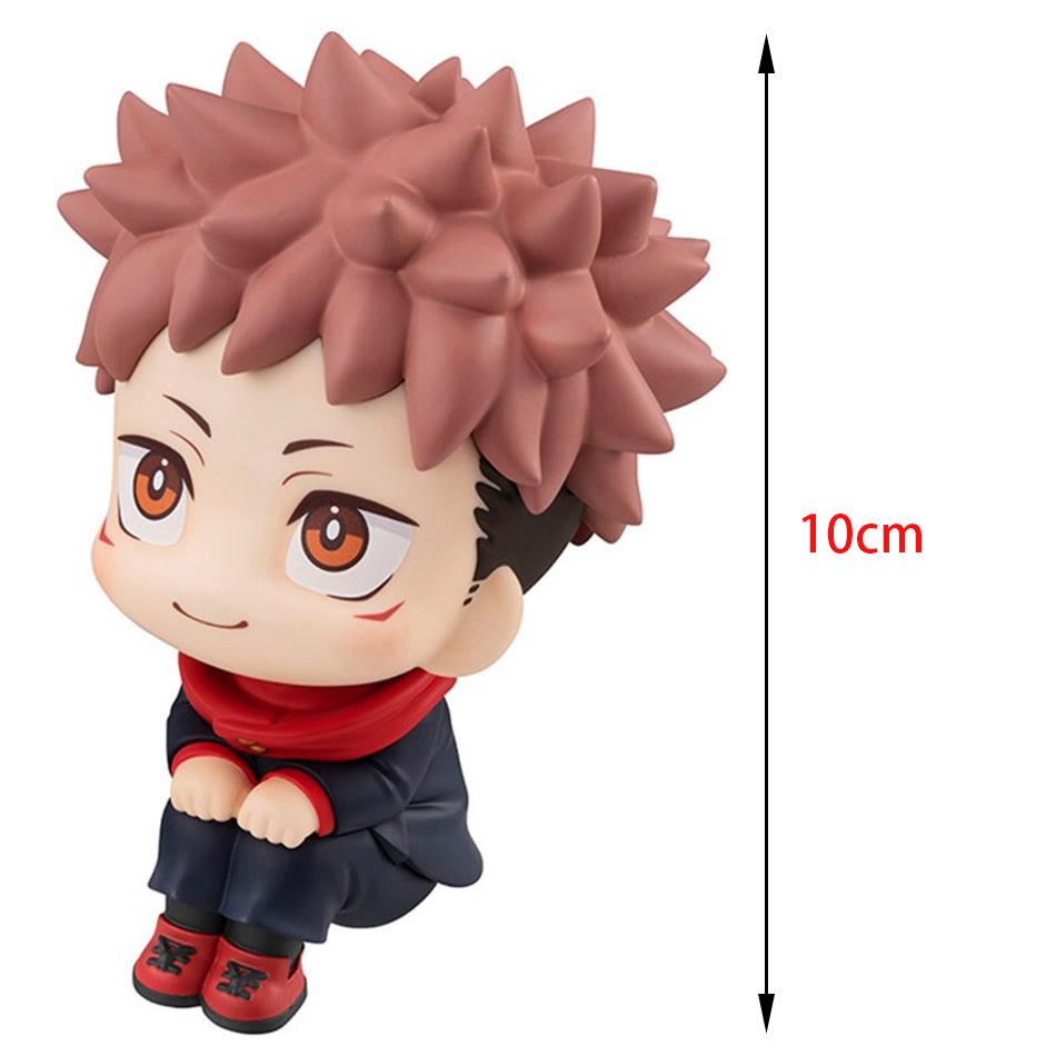 10 см Аниме Jujutsu Kaisen Фигурка Итадори Юдзи Годзё Сатору Фусигуро Мегуми Кугисаки Милая Игрушка ПВХ Модель Фигурка Действия Подарок Ребенку