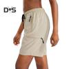 Женские летние шорты для йоги, повседневные, быстросохнущие, дышащие, спортивные, спортивные, с эластичной талией, на шнурке, для бега, фитнеса