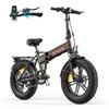 ENGWE EP-2 Boost Black/Grey/Brown 48V13AH Removable Battery 20 * 4.0-inch Tires 7-speed Urban Road Electric Bicycle