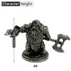 Middle Ages Legion Wraith Soldiers Toy Figurines Miniatures Metal Copper Mens Gifts Desktop Ornaments Decorations Crafts