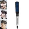 Fast Heating Hair Styling Comb Brush Multi-Functional Beard Comb Electric Hair Comb Brush  For Men