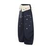 American Retro Loose Straight Sweatpants Teens Casual Sports Pants With Cartoon Print