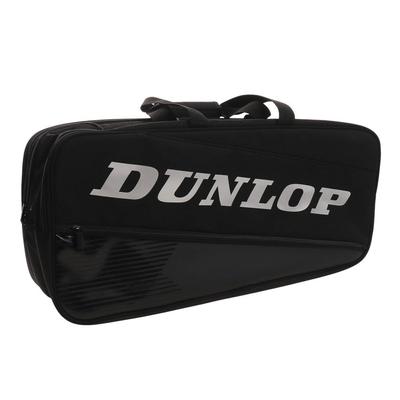 Сумка для ракеток DUNLOP Tennis PRO LINE вмещает 2 ракетки, цвет черный и серебристый DTC2185