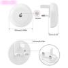 Intelligent Light Control Induction Light, Small Night Light, White Light, Blue Light, Red Light, Warm Light, Amber Light, Smart Home