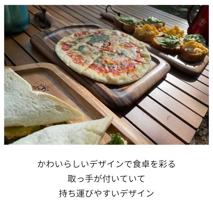 [Kevnhaun] Bread & Fruit Cutting Board KDS167 (Natural, 38cm)