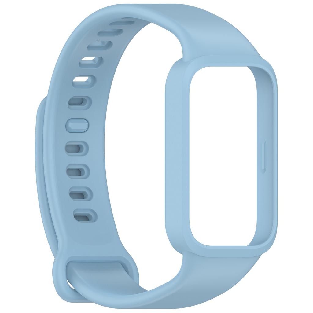Silicone Watch Strap For Xiaomi Band 9 Active Original Replacement Watchband Correa Accessories for Redmi Band 3 Sport Bracelet