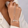 Wrist Chain for Women Girls Bracelet Linked Finger Finger Ring Hand Harness Bangle Slave Chain