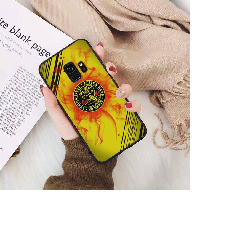 Чехол для телефона Cobra kai snake для Samsung Galaxy S20 S10 Plus S10E S5 S6 S7edge S8 S9 S9Plus S10lite 2020