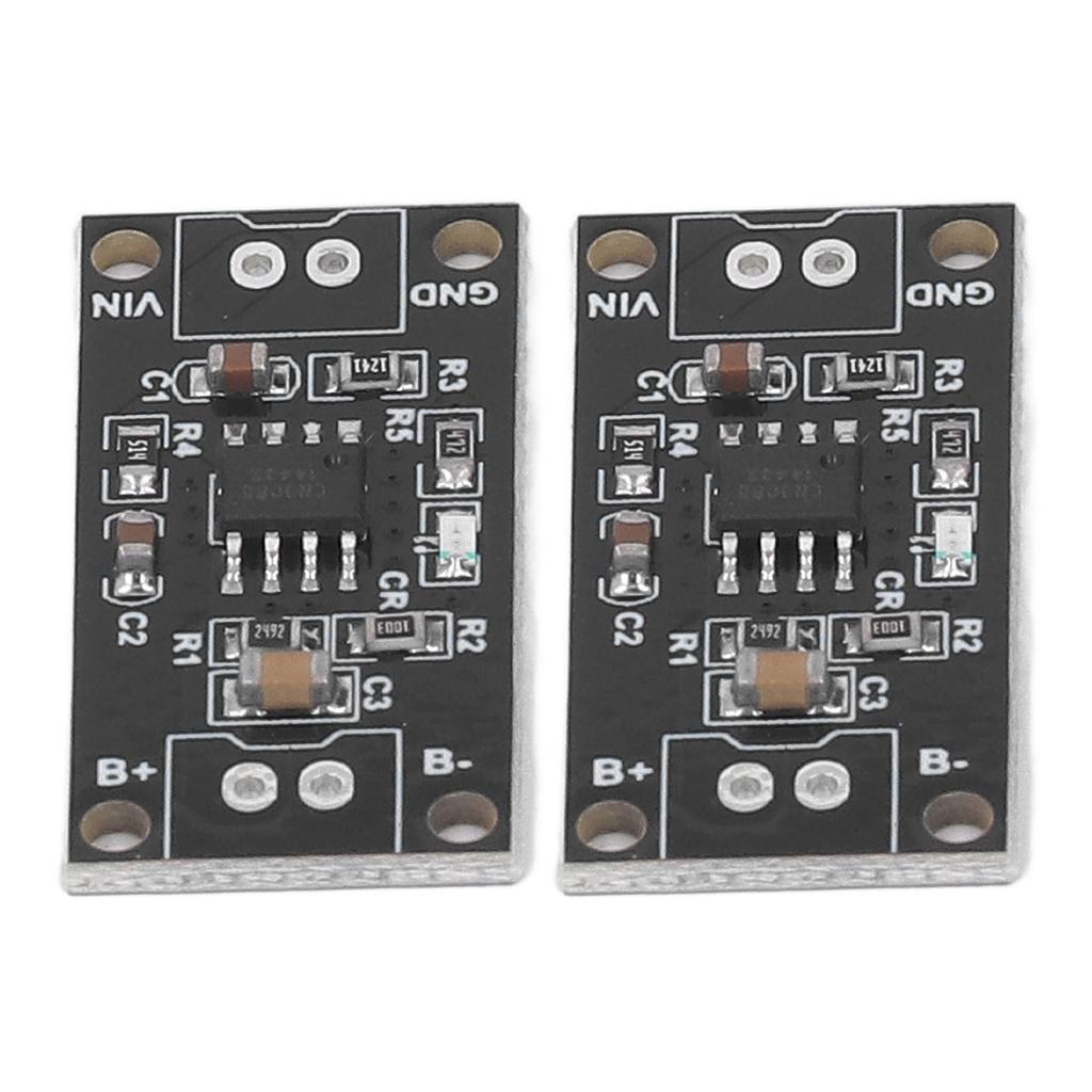 2Pcs NiMH Battery Charge Board 1S CC CV Short Circuit Protection NiMH Battery Charge Module 1.5V MRB048A