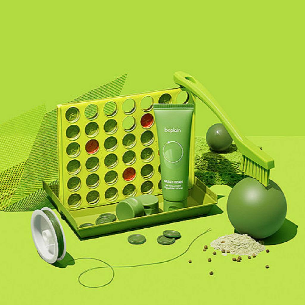 BEPLAIN Greenful Очищающая пенка с pH-балансом 80 мл