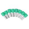 100Pcs Insulated Round Tube Terminal Crimp End Connector for AWG 6 Electrical Wire E16‑12