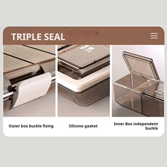 Large-Capacity Medicine Organizer for Morning Noon Evening Portable Easy To Open 12 Capsules or 25