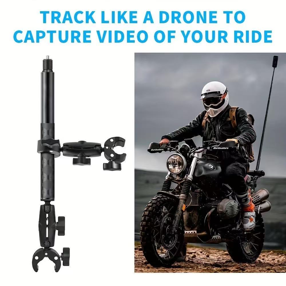 Для Insta360 x2 x3 x4 x5 Мотоцикл Велосипед Крепление Селфи-палка для Insta 360 x2 x3 x4 x5 Мото Монопод Руль Аксессуары Комплект