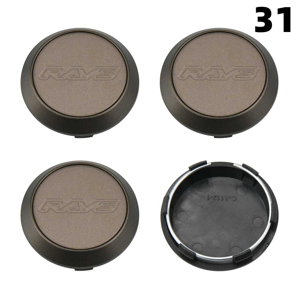 DBS3 4PCS New 64MM OD / 60MM ID Cap For Rims RAYS VOLK VR GRAM Emblem Wheel Center Cap Sport Car Logo Wheel Cover Hub caps