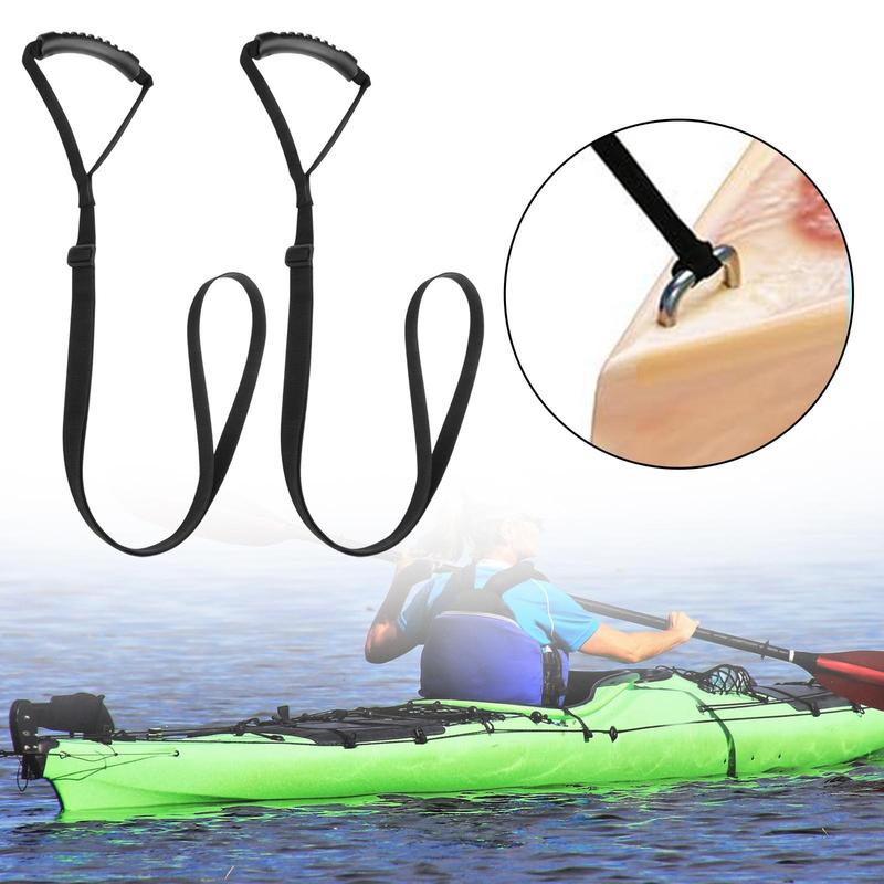 2x Kayak Stand up Assist Strap Kayaks Towing Rope Kayak Stand Assist Strap