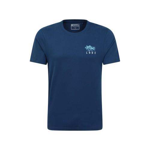 Mountain Warehouse Mens Looe Printed Organic T-Shirt