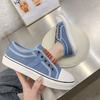 Мода Холщовые туфли на плоской подошве Женские кроссовки с низким вырезом Повседневные туфли из вулканизированной кожи Новые женские летние осенние кроссовки Женские кроссовки женские