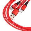 Быстрый зарядный кабель USB C 2-в-1, 5A, Y-разветвитель, Micro USB, дата-кабель для телефонов Android, планшетов, использования в автомобиле, в путешествиях