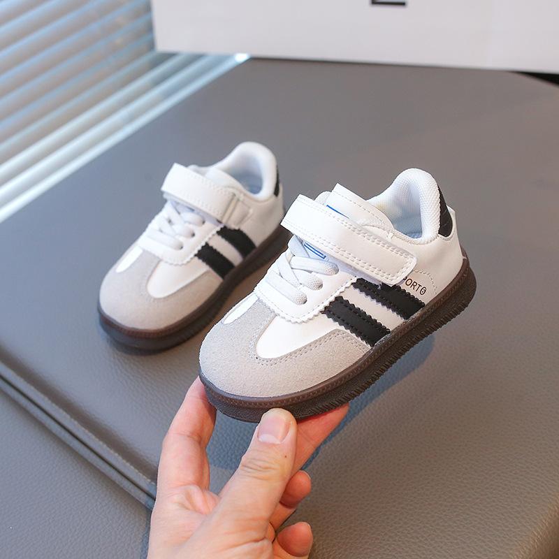 New Spring and Autumn Boys' Casual Shoes, Soft Sole Toddler Training Shoes, Spring Sneakers, Breathable Girls' Sports Shoes, Fashionable