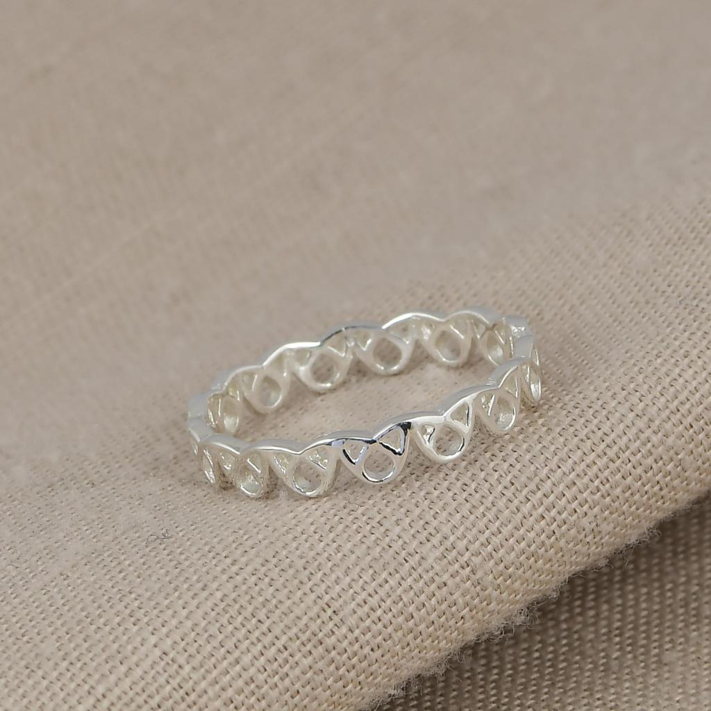 925 Sterling Silver Cat Ring | Minimalist Open Work Cat Ring | Handmade Stackable Ring | Dainty Everyday Jewelry for Women