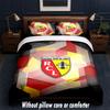 Lens FC Design Bed Bedding Set 1 Duvet Cover + 2 Pillowcases Soft Breathable Household Bed Linens
