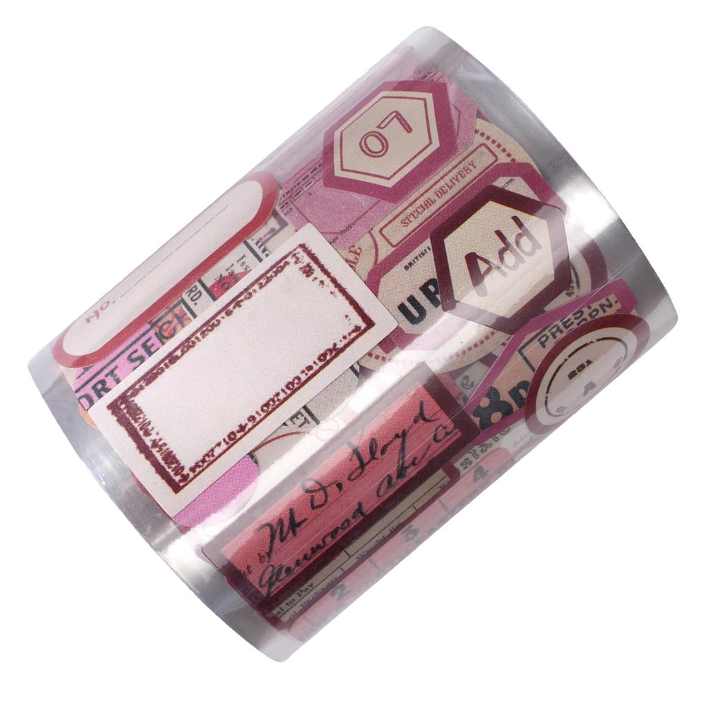 Винтажные наклейки для скрапбукинга, многоразовые декоративные наклейки для скрапбукинга для открыток с поделками 