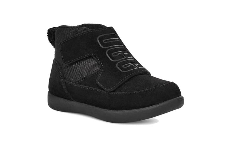 UGG Замшевые ботинки с низким голенищем для детей Черные Детские 1143650T-BLK