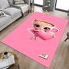 1PC coffee heart Extra Large Non Slip Floor carpet, Office, family, bedroom, Studio Large Area Rug Indoor Rugs