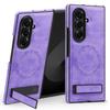 Чехол-подставка Samsung Z Fold7/Z Fold6 Магнитный Кристальная Защита Бизнес-телефон