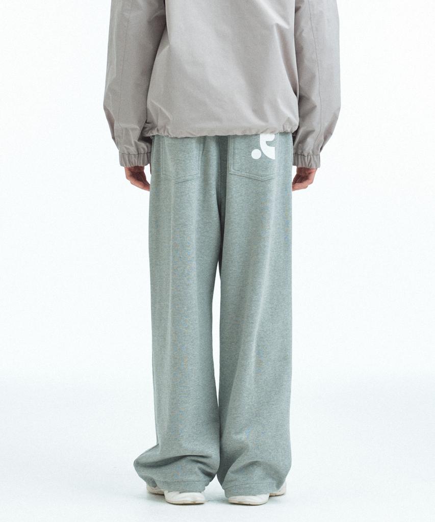 REST&RECREATION Sweat Detail Pants - Gray
