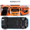 1/32 Honda FIT JAZZ Внедорожник Спортивная Игрушечная Машина JKM Литая Миниатюрная Модель Двери Открываются Звук и Свет Коллекция Подарок Для Мальчика Мальчиков Ребенка