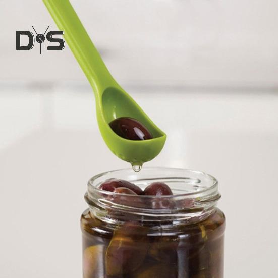 1 комплект дуршлага с защитой от царапин, прочный полый дуршлаг с длинной ручкой для соуса