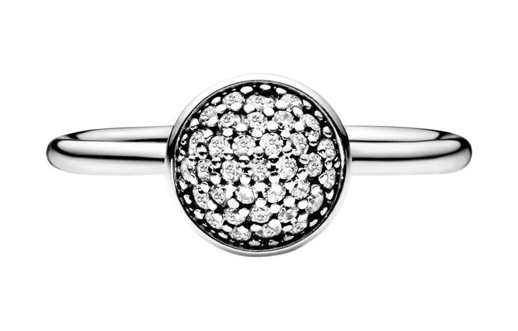 Pandora ВЕЧНЫЕ кольца из стерлингового серебра 925 пробы для женщин 191009CZ