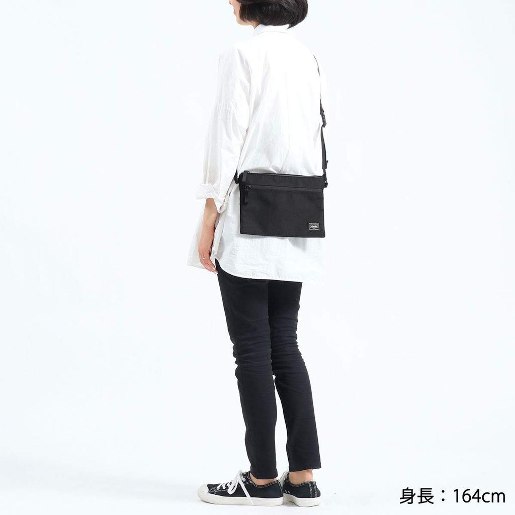 (Портье) Сумка через плечо PORTER Sacoche [HYBRID] черная