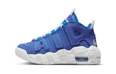 Детские кроссовки Air More Uptempo Battle Blue (PS) Средний синий/Боевой синий/Белый