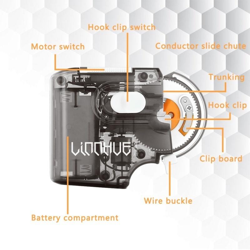 Быстрые рыболовные крючки, оборудование для связывания, аксессуары, электрическое уличное автоматическое намоточное устройство, портативные ярусные инструменты с батарейным питанием