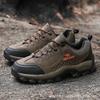 Мужская обувь для походов на открытом воздухе: Износостойкая, нескользящая, повседневная и рабочая обувь с мягкой подошвой.
